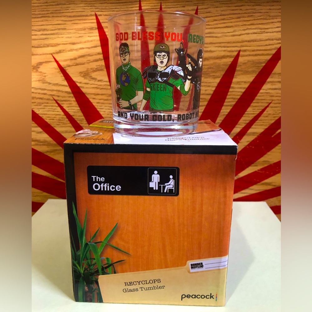 The Office: Recyclops Glass Tumbler